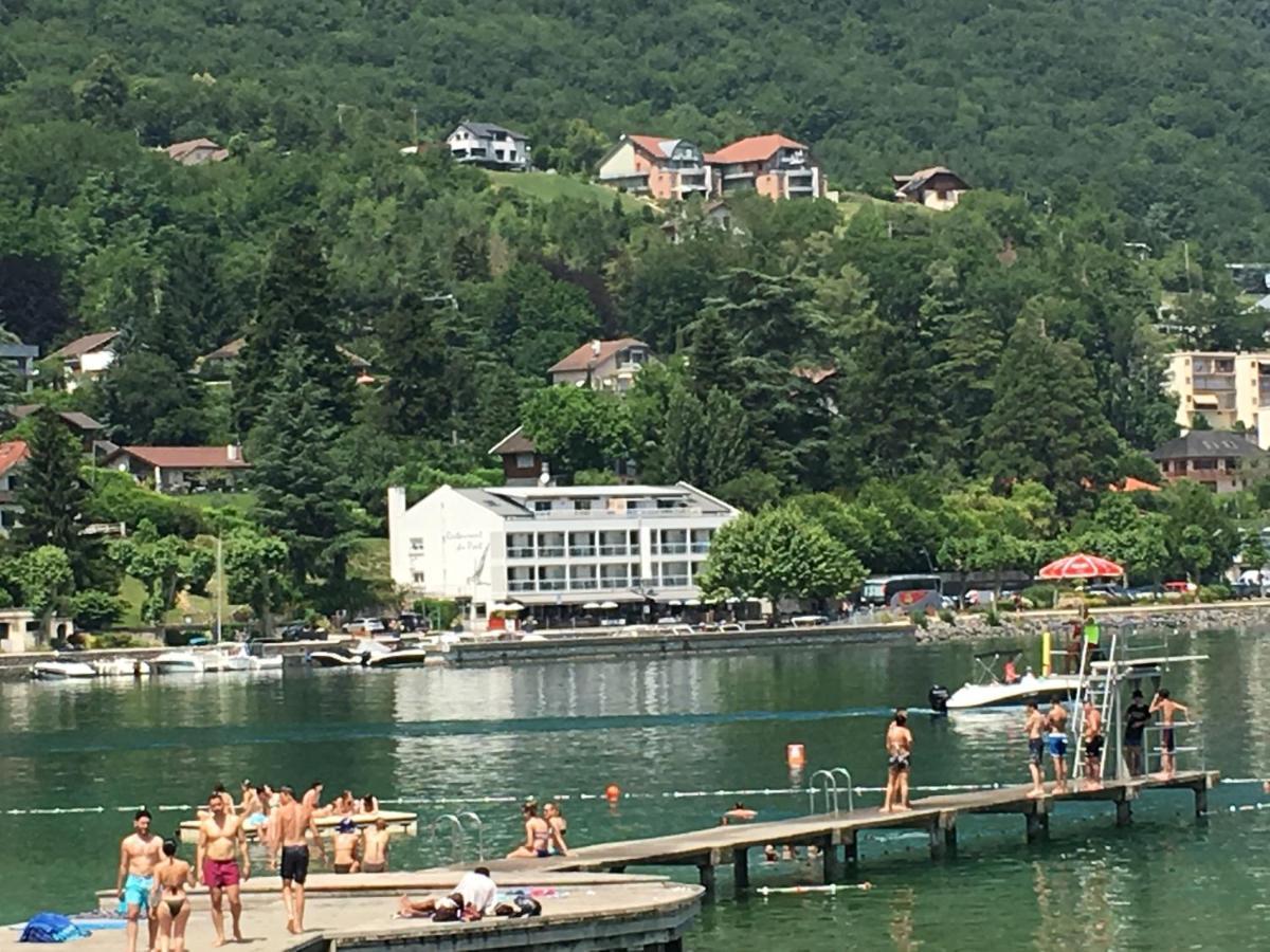 Pause Detente Sur La Port Du Bourget Du Lac Ле-Бурже-дю-Лак Екстер'єр фото